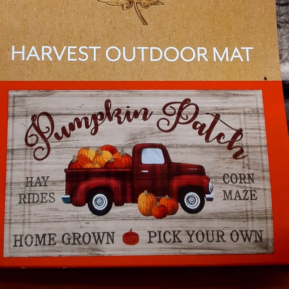 Fall Decoration Pumpkin Patch Outdoor Mat - Picture 2 of 2
